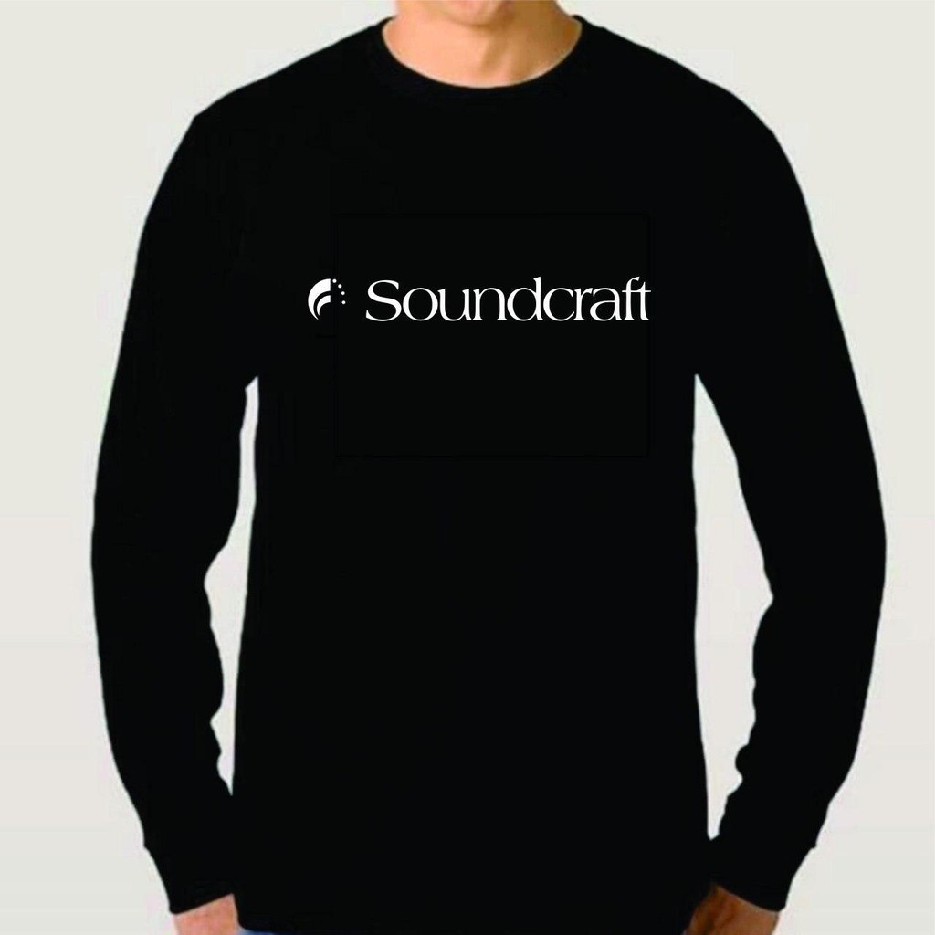 Kaos Audio SOUNDCRAFT Jumbo Lengan Panjang Keren