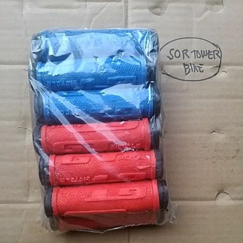 Grip GT /hansflat / ampak stir MTB BMX 1 lusin (12 bj)