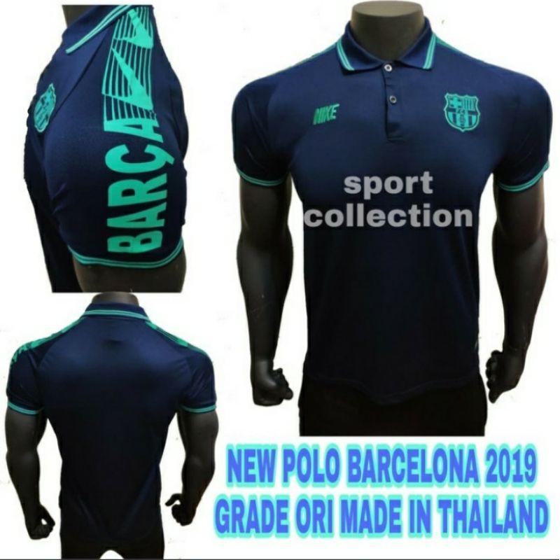 kaos polo bola grade ori