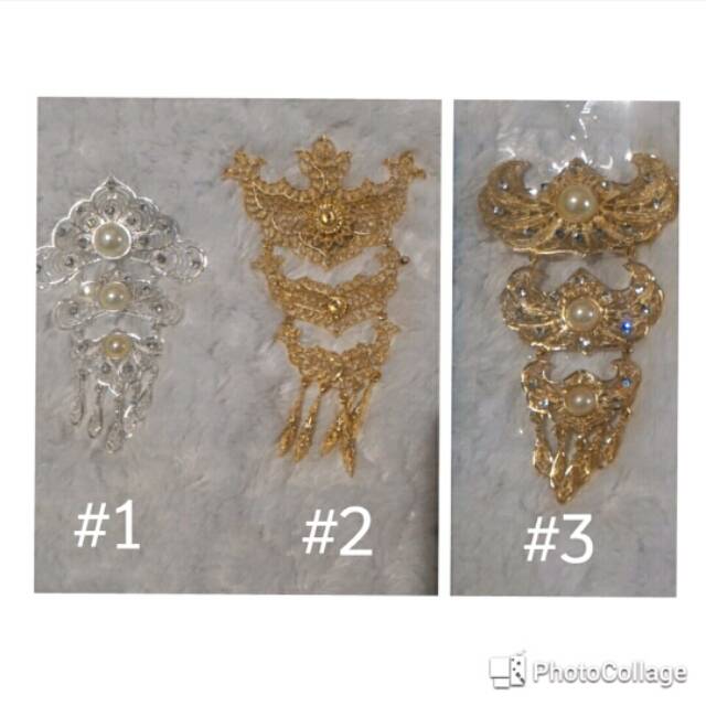 Bros besar untuk kebaya dan jilbab