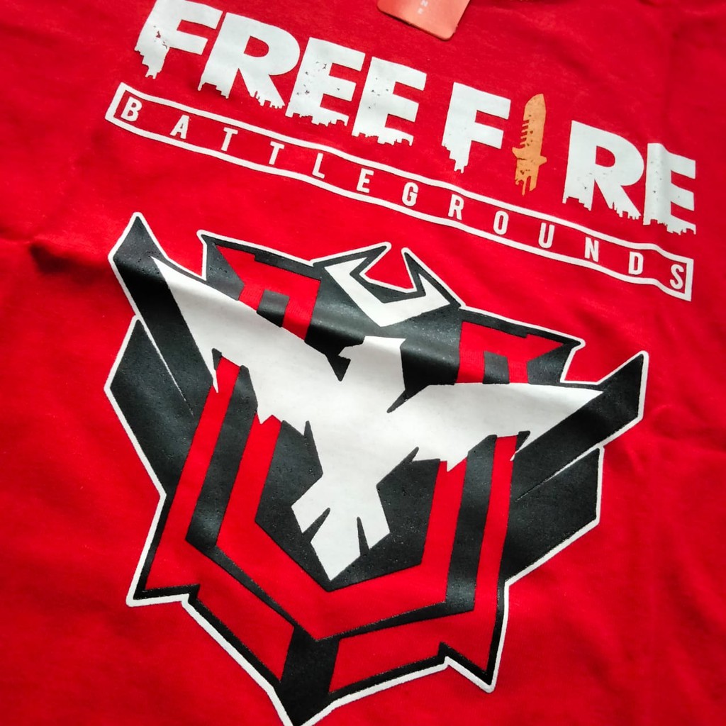 Kaos Anak Gamer Free Fire FF
