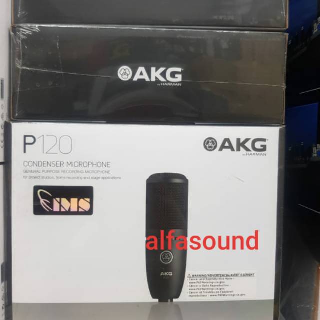 mic condensor AKG P 120 P120 Original