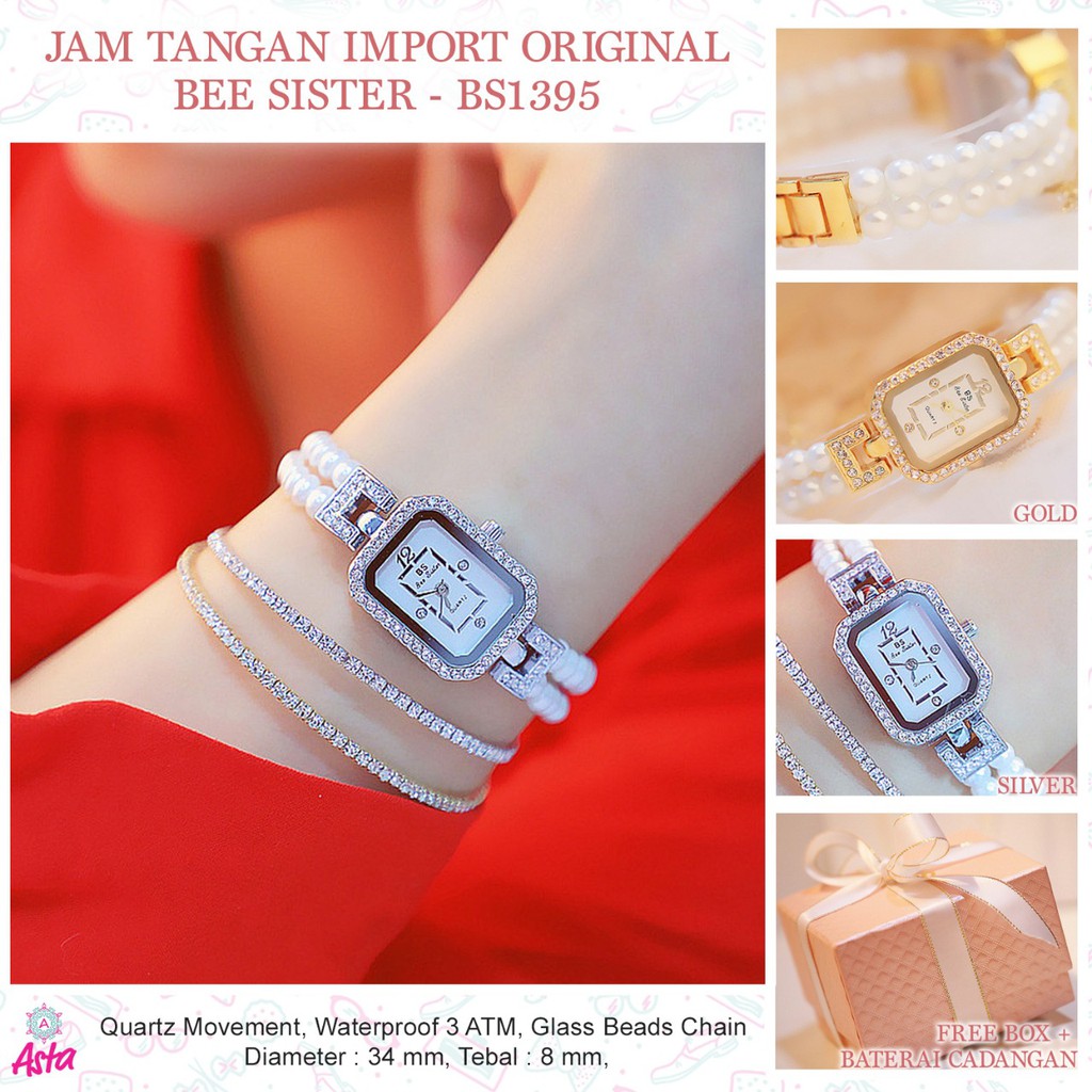JAM TANGAN IMPORT ORIGINAL BEE SISTER-