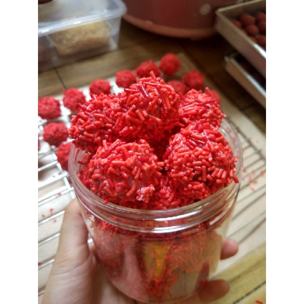 

Red Velvet Rambutan / Kue Kering / Kue Lebaran / Hampers Lebaran