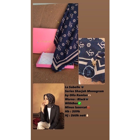 La sabelle Sharjah Black