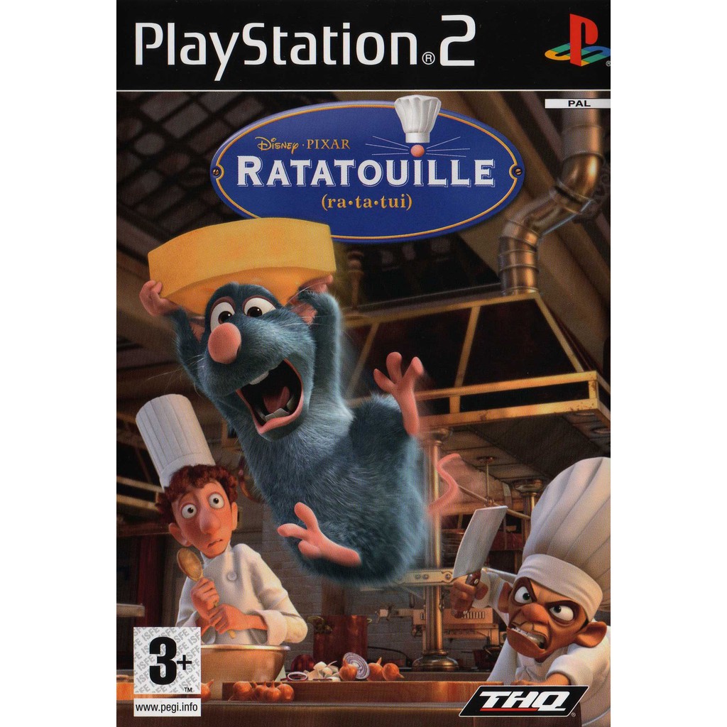 DVD Kaset Game PS2 Ratatouille