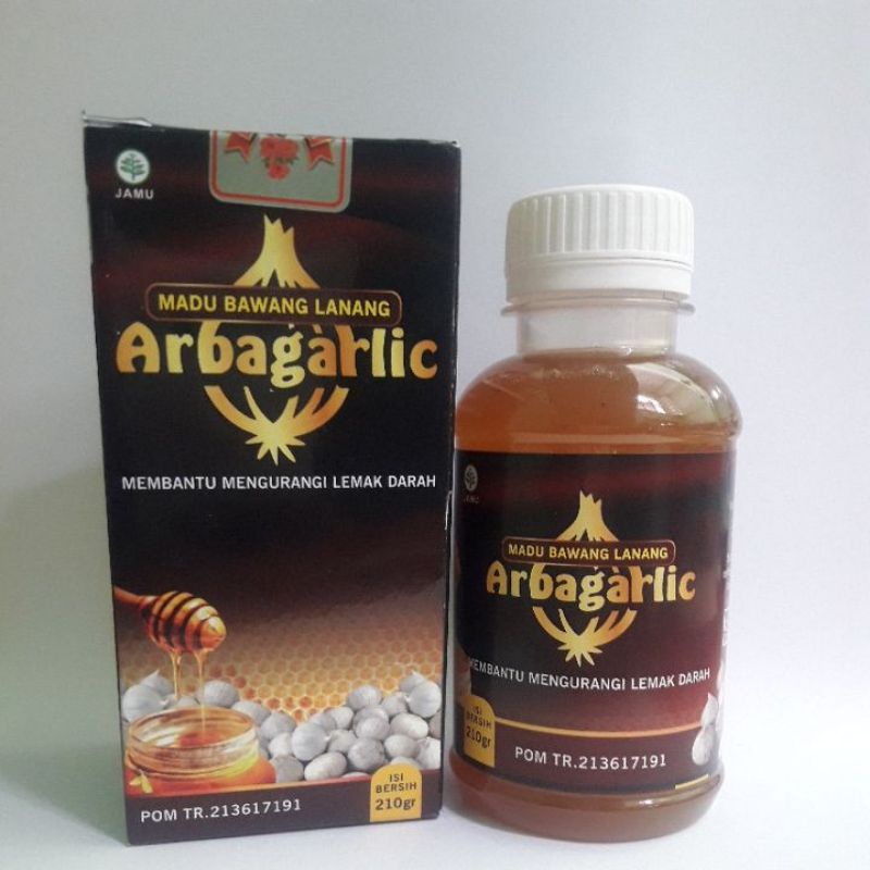 

madu garlic madu bawang lanang arbagarlic mengobati kolestrol jahat menurunkan lemak darah