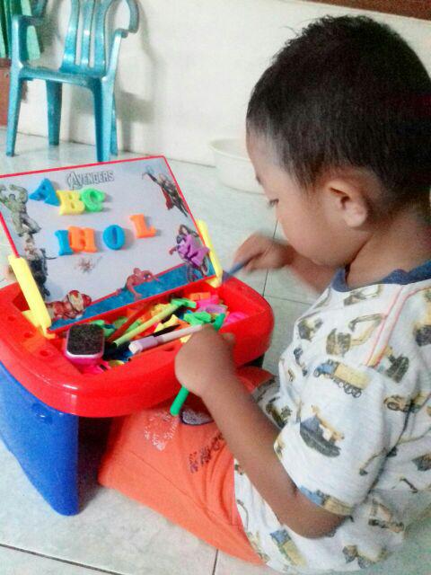 Paling Murah Se-shopee Drawing Board Meja Belajar Edukatif