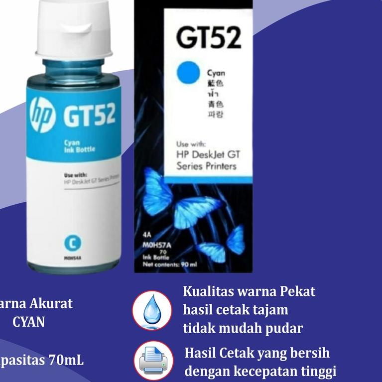 ➼ tinta hp gt 51 & gt 52 original -PCS ♝
