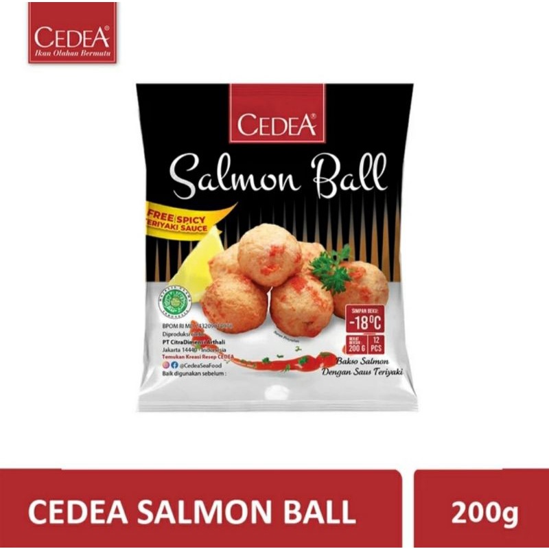 

CEDEA SALMON BALL 200gr / Bakso Salmon