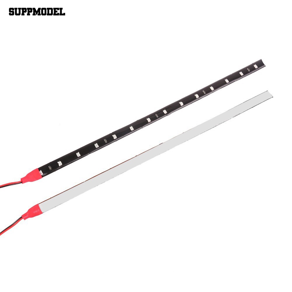 2Pcs Lampu LED Strip Fleksibel 60cm Fleksibel Anti Air untuk Mobil