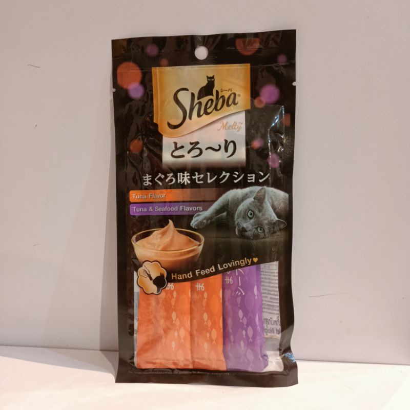 Sheba Creamy Treat Sachet 12gr X 4sachet 48gr