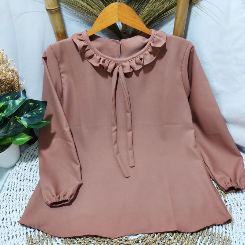 BLOUSE Wanita Dewasa Masa Kini//Blouse SHAKILA