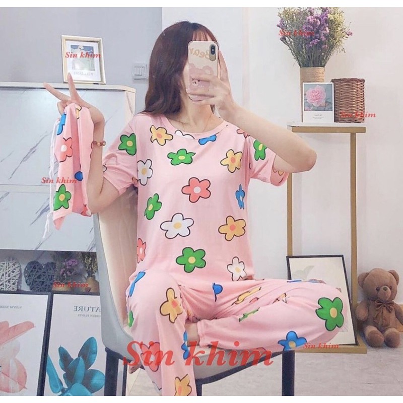 [ FREE POUCH ] Set Piyama Import CP Stelan CP import