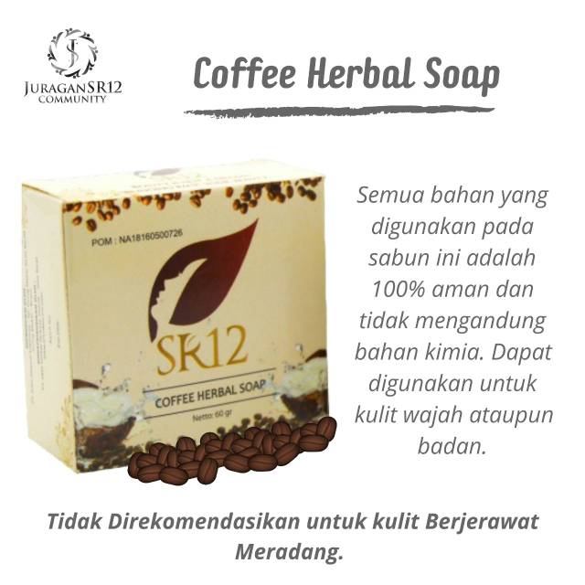 

Sabun Kopi Herbal SR12