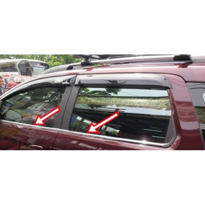 List kaca samping Spin chrome