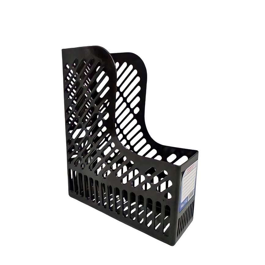 BOX FILE PLASTIK BOKS FAIL RAK DOKUMEN HITAM PUTIH PLASTIK KERANJANG