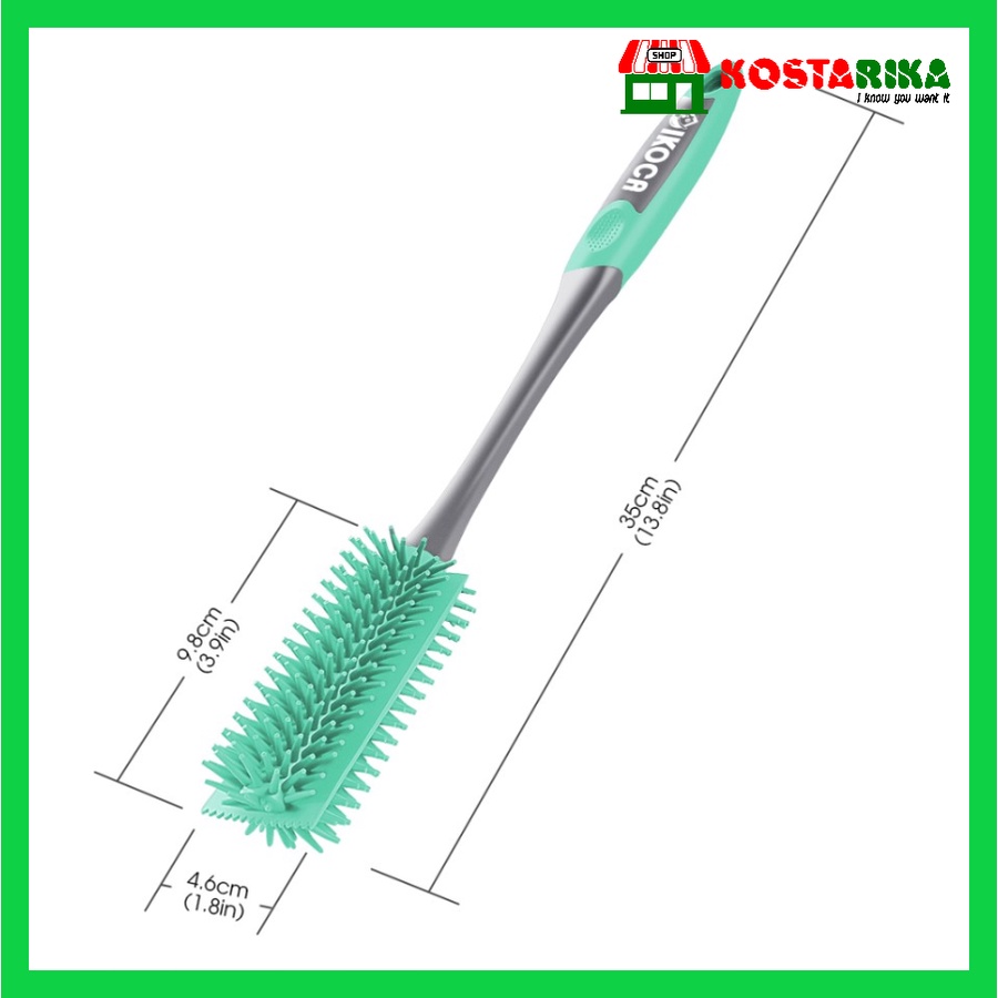 Sikat Botol Silikon Bottle Brush Pembersih Gelas Tumbler IKOCA IKO 115 46x35 cm