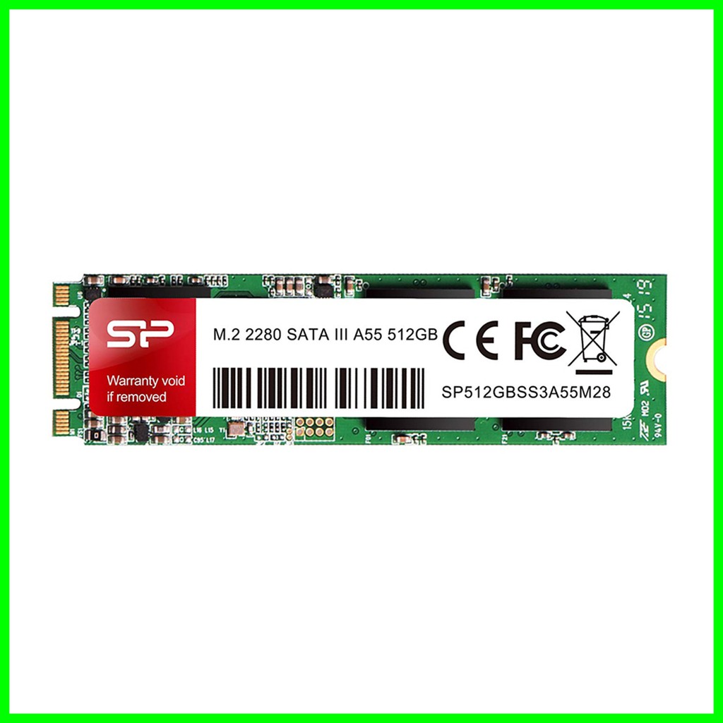 SSD Silicon Power A55 512GB SSD M.2 2280 SATA III 3D M2 SATA