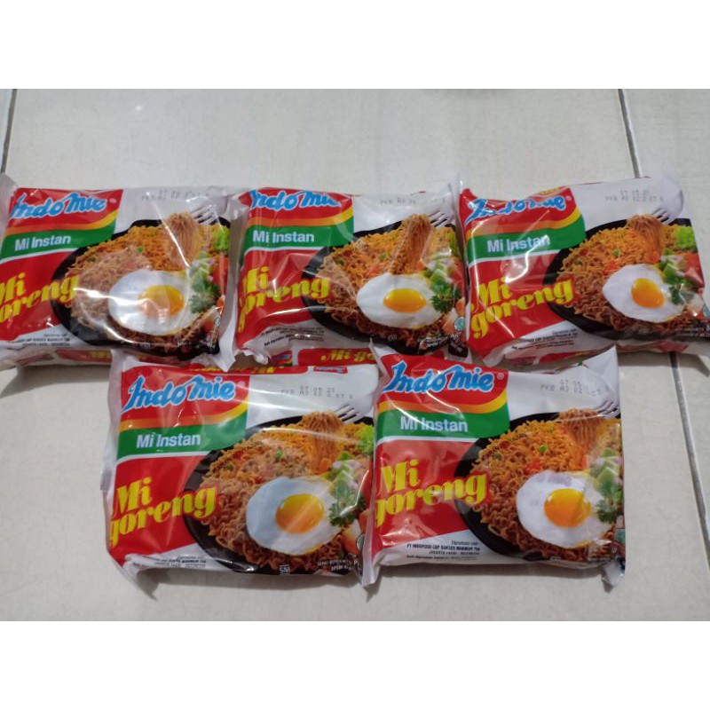 

Indomie Mi Instan / Mi goreng 5pcsx80gr