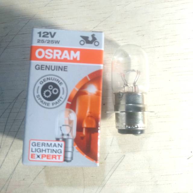 Lampu standar depan osram 25 Watt for all matic