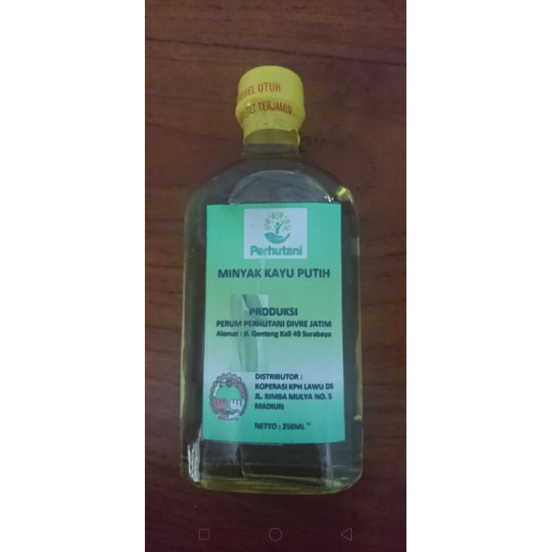Minyak Kayu Putih Asli Perhutani