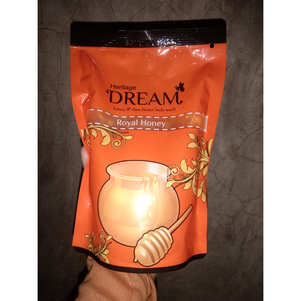 DREAM ROYAL HONEY BODY WASH-SABUN refill 450ml