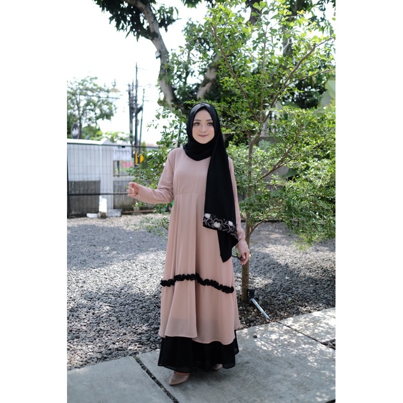 Syabil dress by elnadira (PO 7 hari)