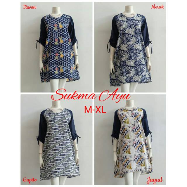 Tunik Sukma Ayu | Dress Batik Modern