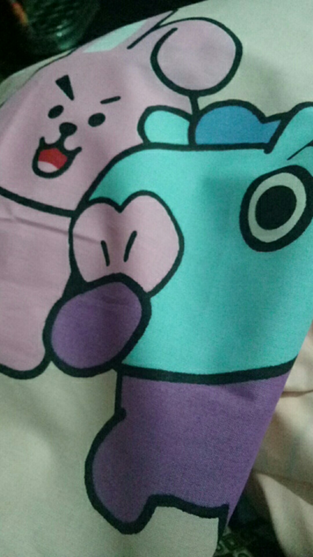 Sprei Bt21 Springtime Pink Star