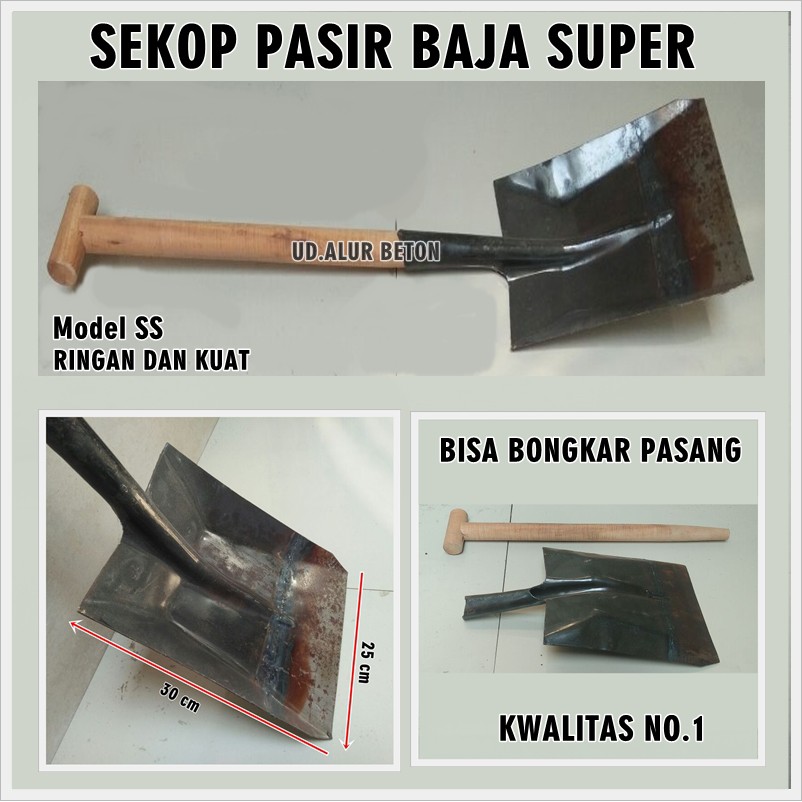 Sekop Pasir / Sekop Baja Cap SS