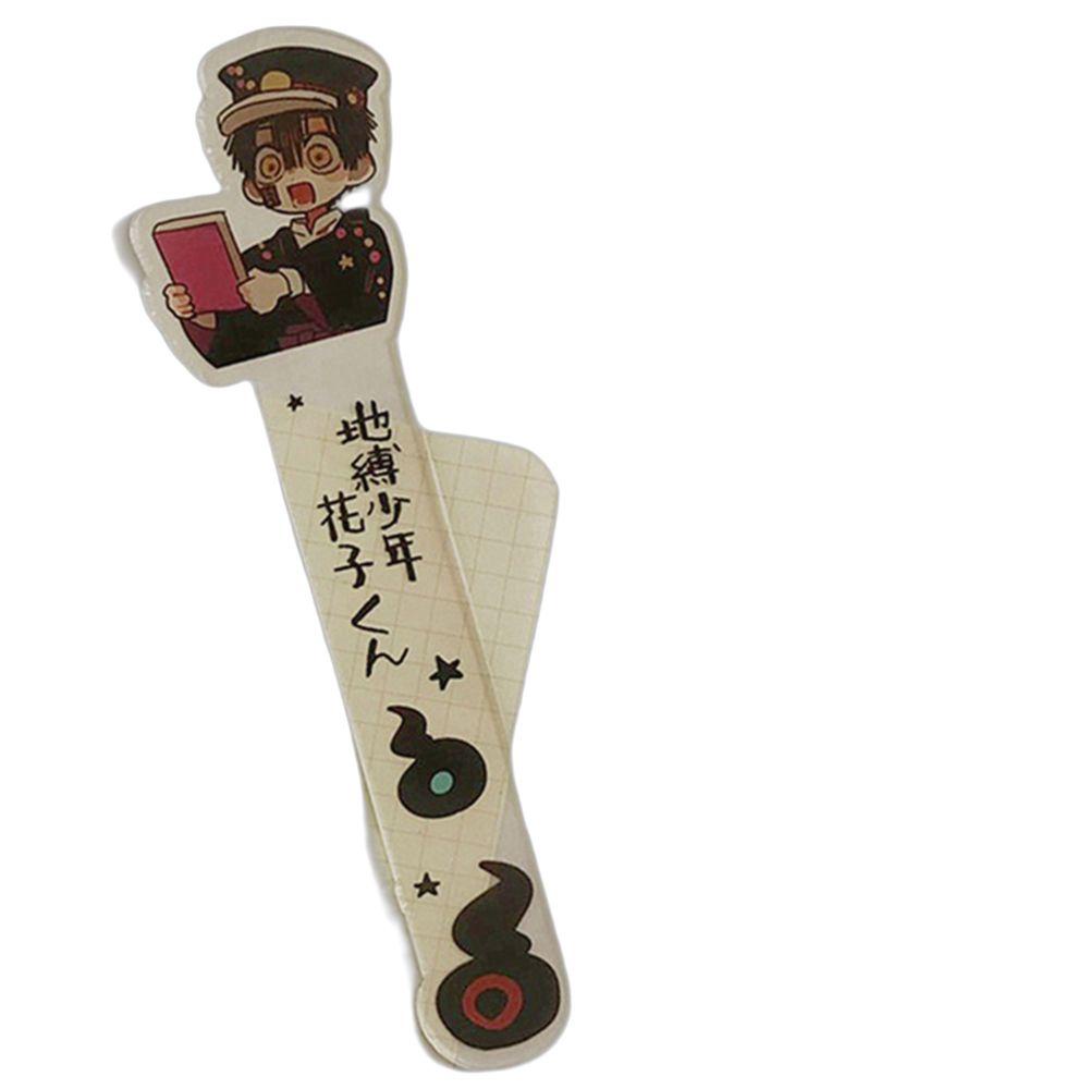 Agustina Hanako-kun Anime Bookmark Lucu Alat Tulis Daily Life Planner Stiker Nota Pesan Alas Tulisan Perlengkapan Sekolah Perlengkapan Belajar Bantu Membaca