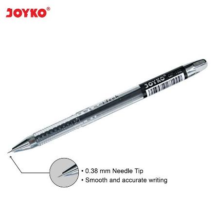 

Gel Pen / Pulpen / Pena Joyko GP-182 / I-Tech / 0.38 mm