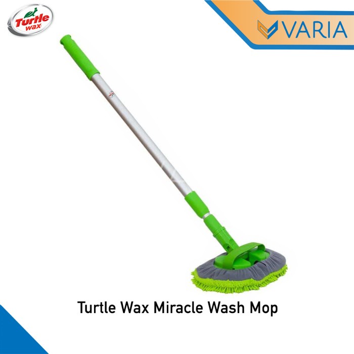 Turtle Wax Miracle Wash Mop Tongkat Pel Microfiber Pembersih Mobil