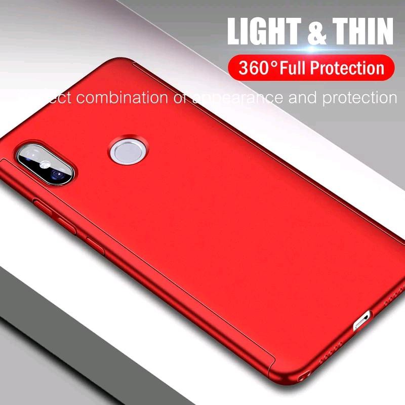 casing Case 360 Plus Tempered Glass Xiaomi 5X A1 Xiomi Hardcase