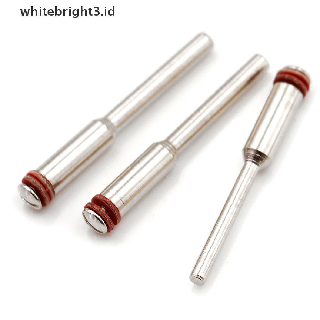 (whitebright3.id) 5pcs / Set Sekrup mandrel 3mm / 2.35mm / 3.175mm Untuk Alat Pertukangan