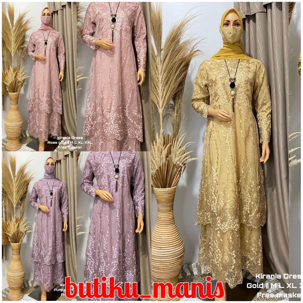 Gamis Tille Kirania Dress / Gamis Tille Terbaru / Gamis Tille Premium / Gamis Tille / Gamis Tille Re