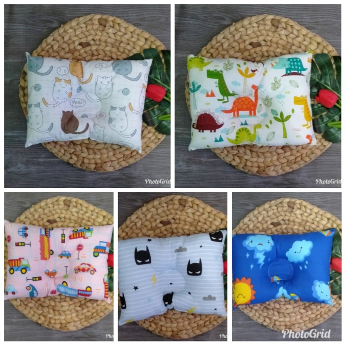 BILBEE Bantal Peang Kotak Bantal Bayi Anti Peyang Baby Pillow