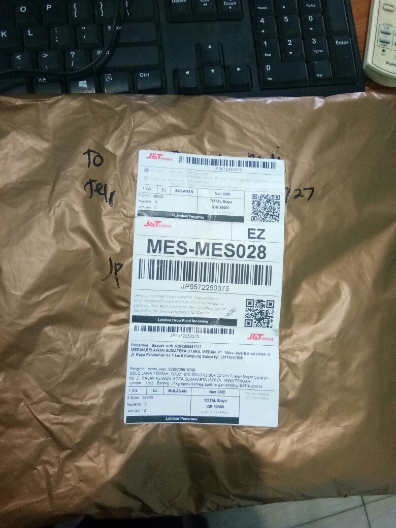 (1kg=4pcs) Kemeja Batik Lengan Panjang Batik Ori Nareswari Merak Manja Batik Solo Seragam Batik