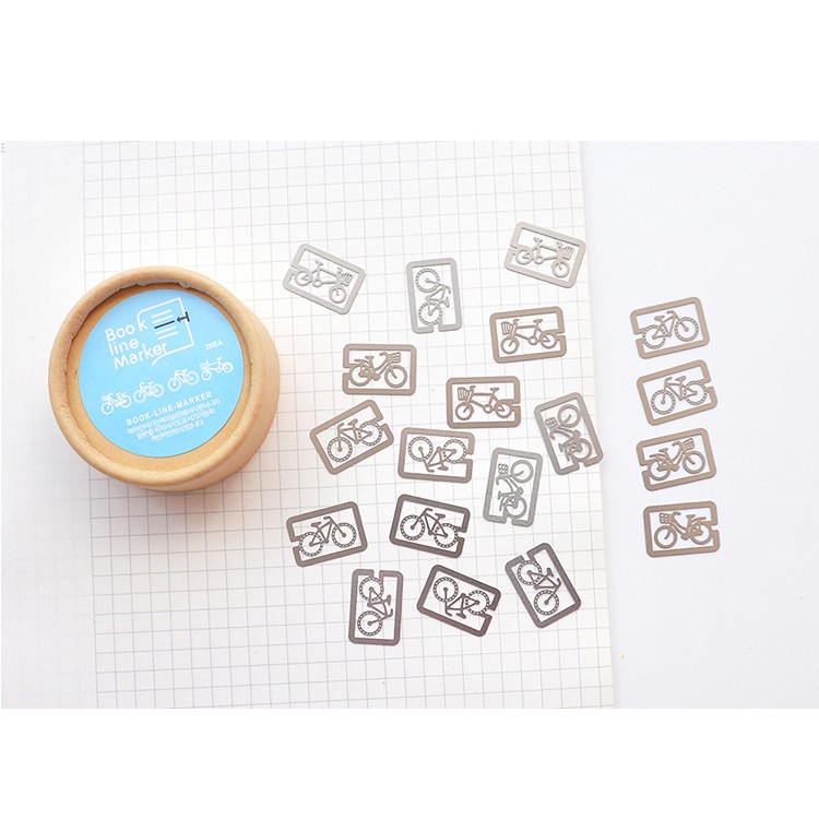 Cute Bookmark Paperclips Boxed Mini Metal 20 pieces/ box