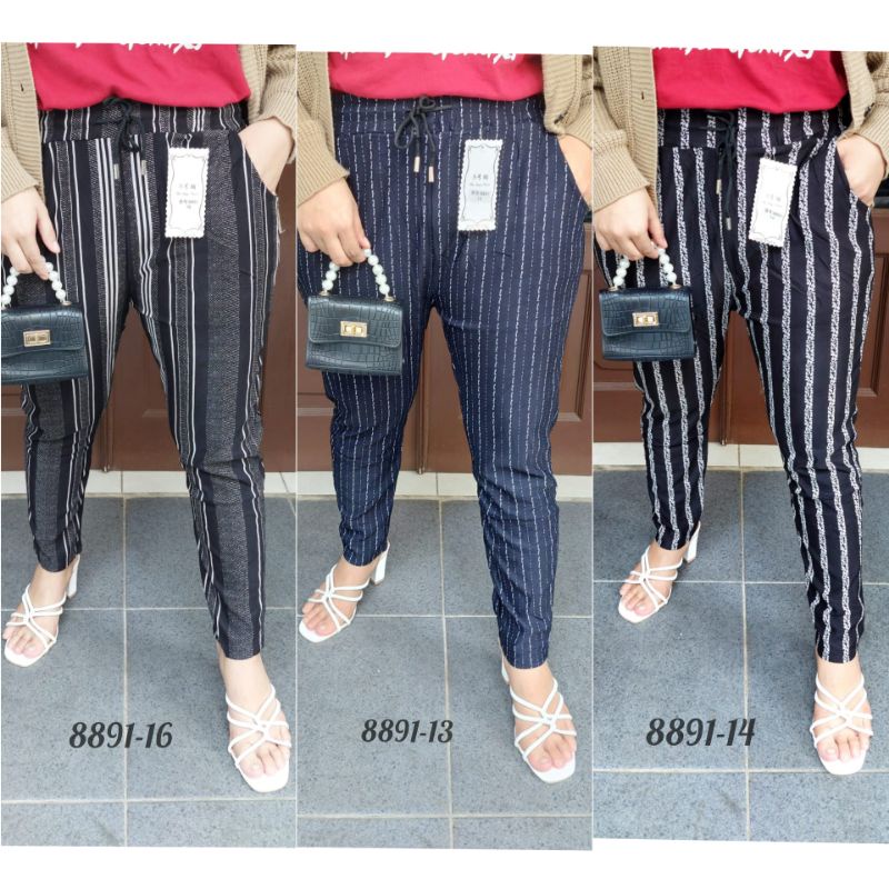 NEW CELANA MOTIF SALUR IMPORT / CELANA MURAH/CELANA IMPORT MURAH