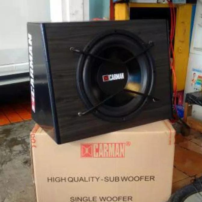 Subwoofer Aktif Carman 12 Inch/Bassbox Carman 12 Inch Kotak