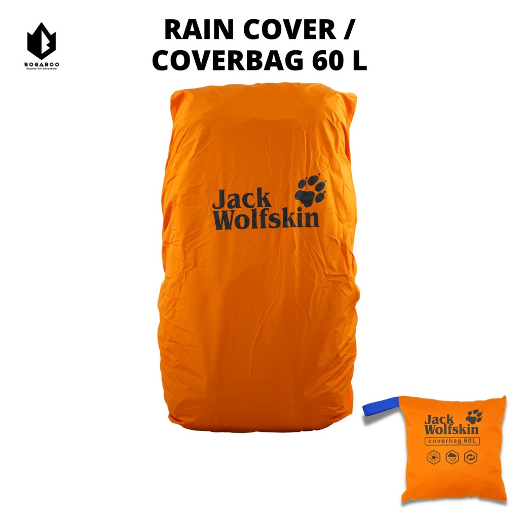 Rain cover / cover bag kapasitas 60L Ds Adventure / rain cover 60liter / cover bag 60liter