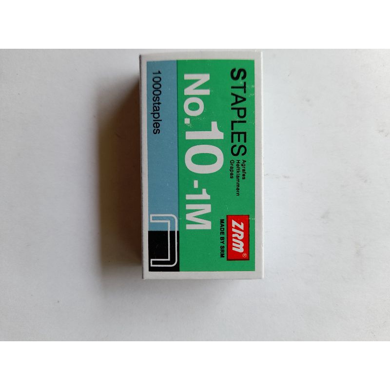 

Isi staples Max kecil No. 10 untuk refill stapler kecil