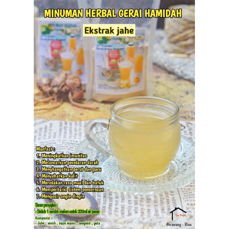 

Minuman ekstrak jahe