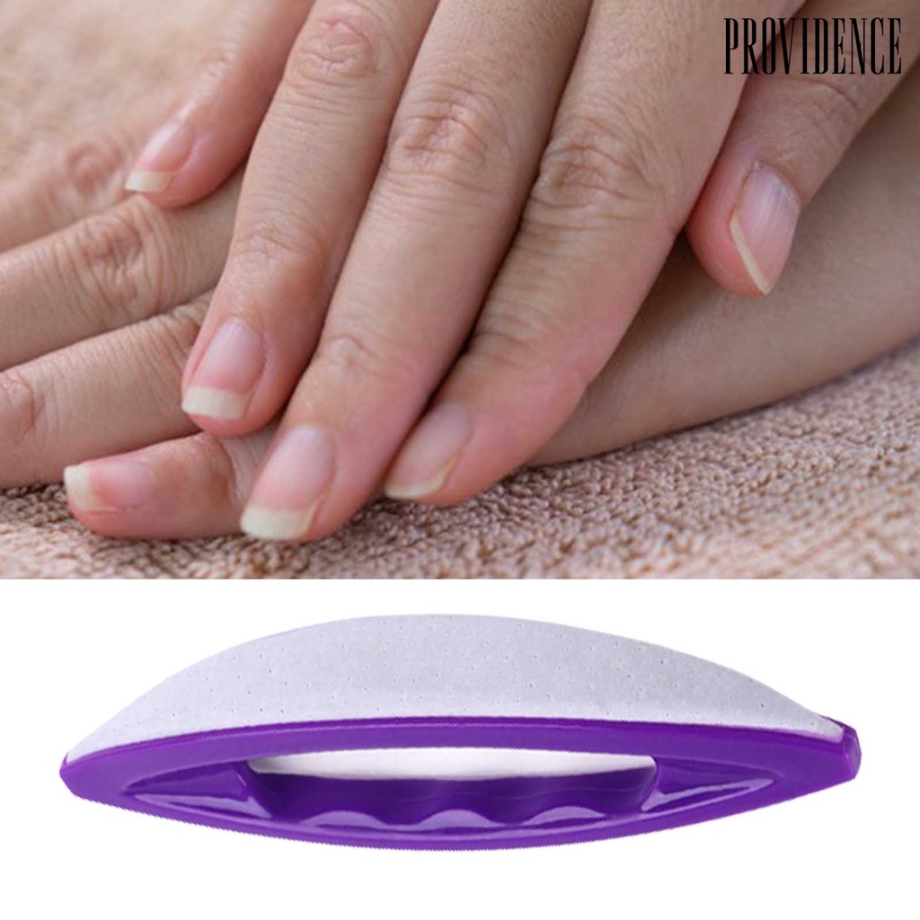 Providence Nail File Use Easily Grisp Comfortable Plastic Professional Manicure Pedicure Polishing Brush for Family
