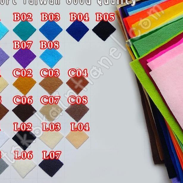 

Terdepan Kf101 Kain Flanel Acrylic Felt Ukuran 100x96cm