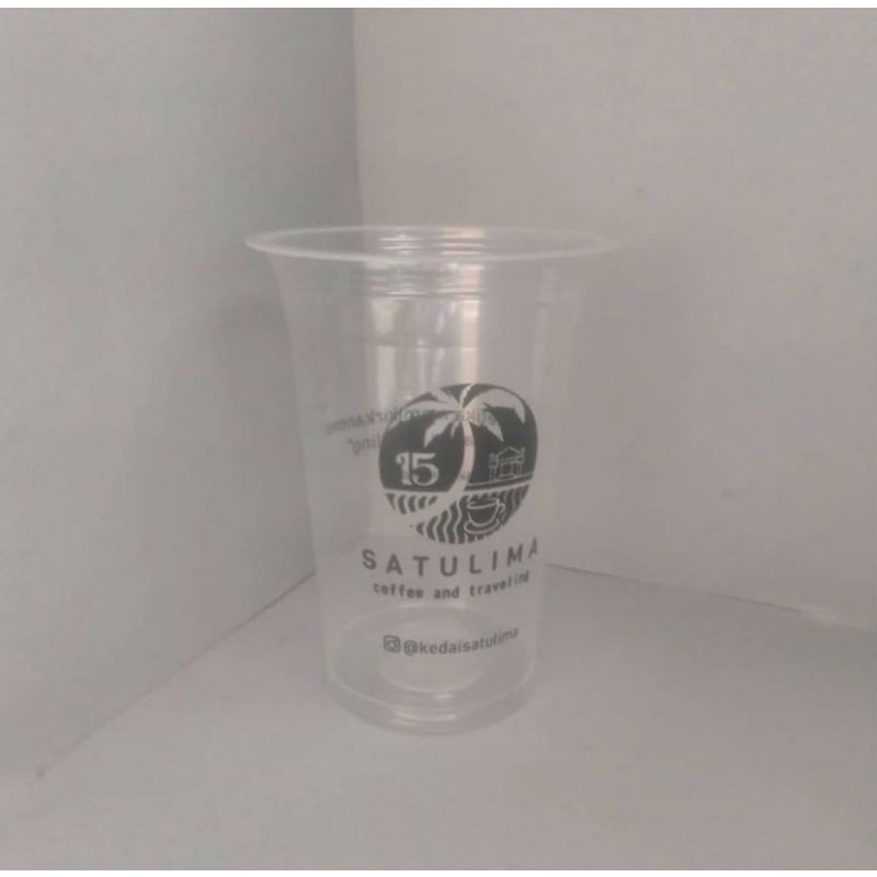 sablon cup 16oz, 14oz datar merk starindo