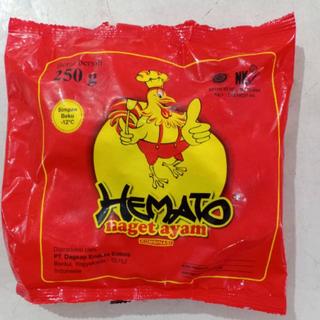 

HEMATO nugget ayam 250gr