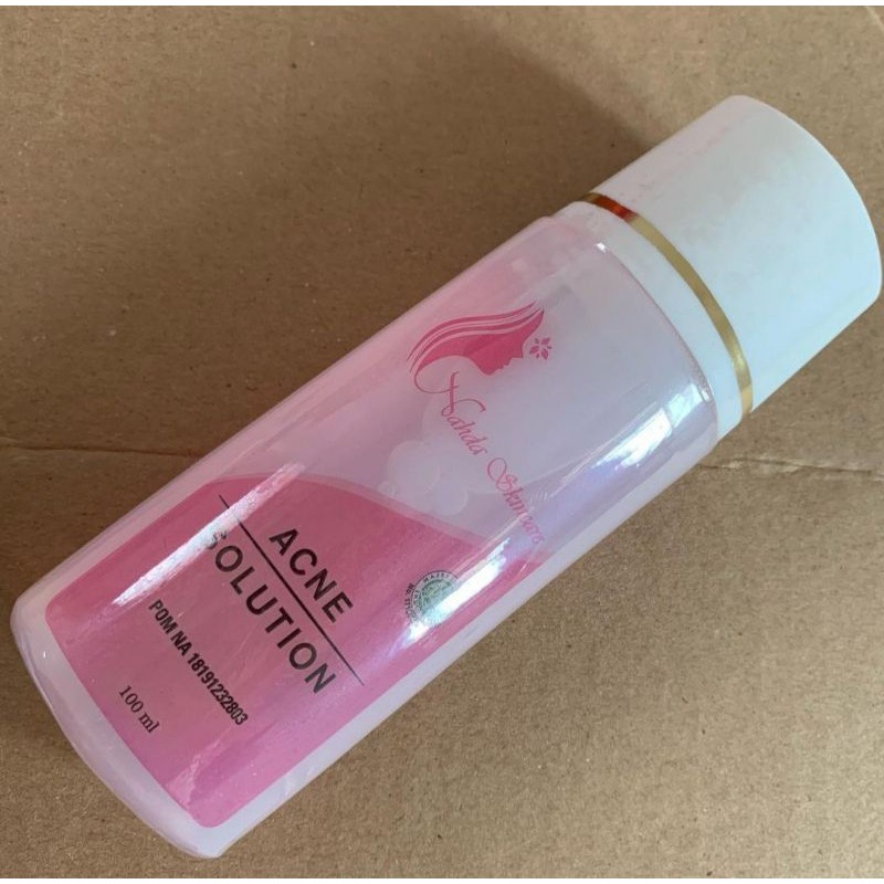 ACNE SOLUTION NAHDA SKINCARE / TONER ACNE NAHDA SKINCARE
